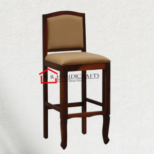 Sheesham Wood Bar Chair – Honey Oak Finish