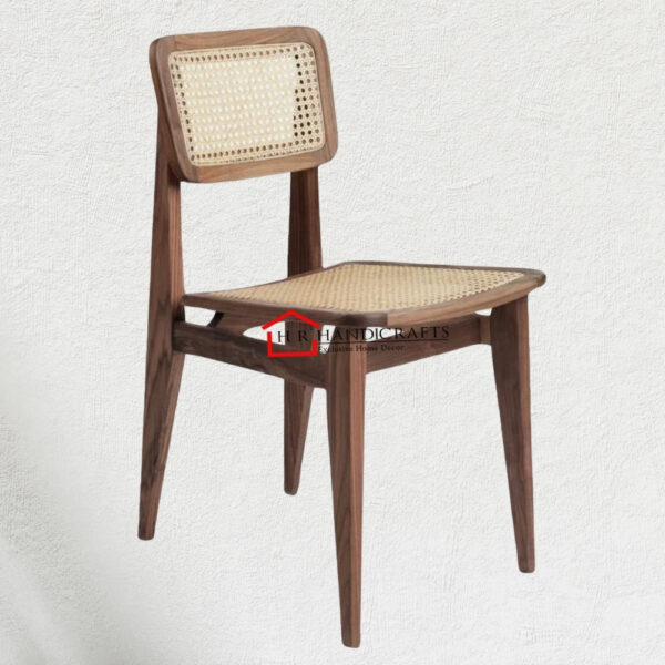 Cane Back Wooden Chair