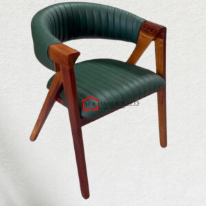 Sheesham Wood Wooden Chair with Cushion
