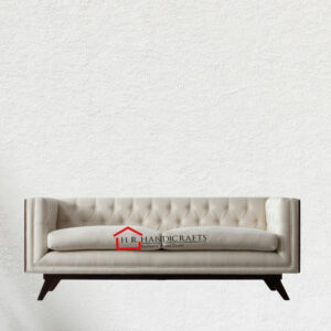 Bombay Fabric Rattan Sofa