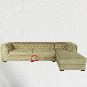 Elitism L Shaped Corner Chesterfield 5 Seater Sofa for Living Room
