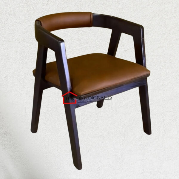 Buy Solid Sheesham Wood Accent Dining Arm Chair