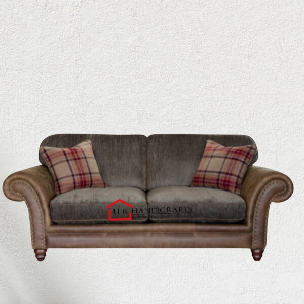 Full Grain Leather 2-Seater Sofa – Timeless Luxury, Unmatched Durability