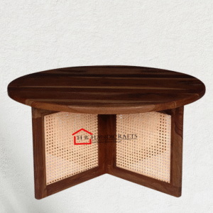 Anton Solid Wood Round Coffee Table